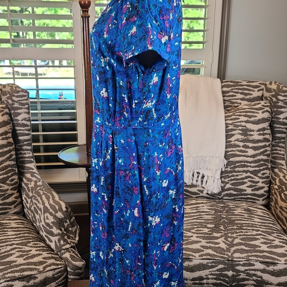 Boden Retro Style Draped Collar Size 12L - Picture 4 of 10